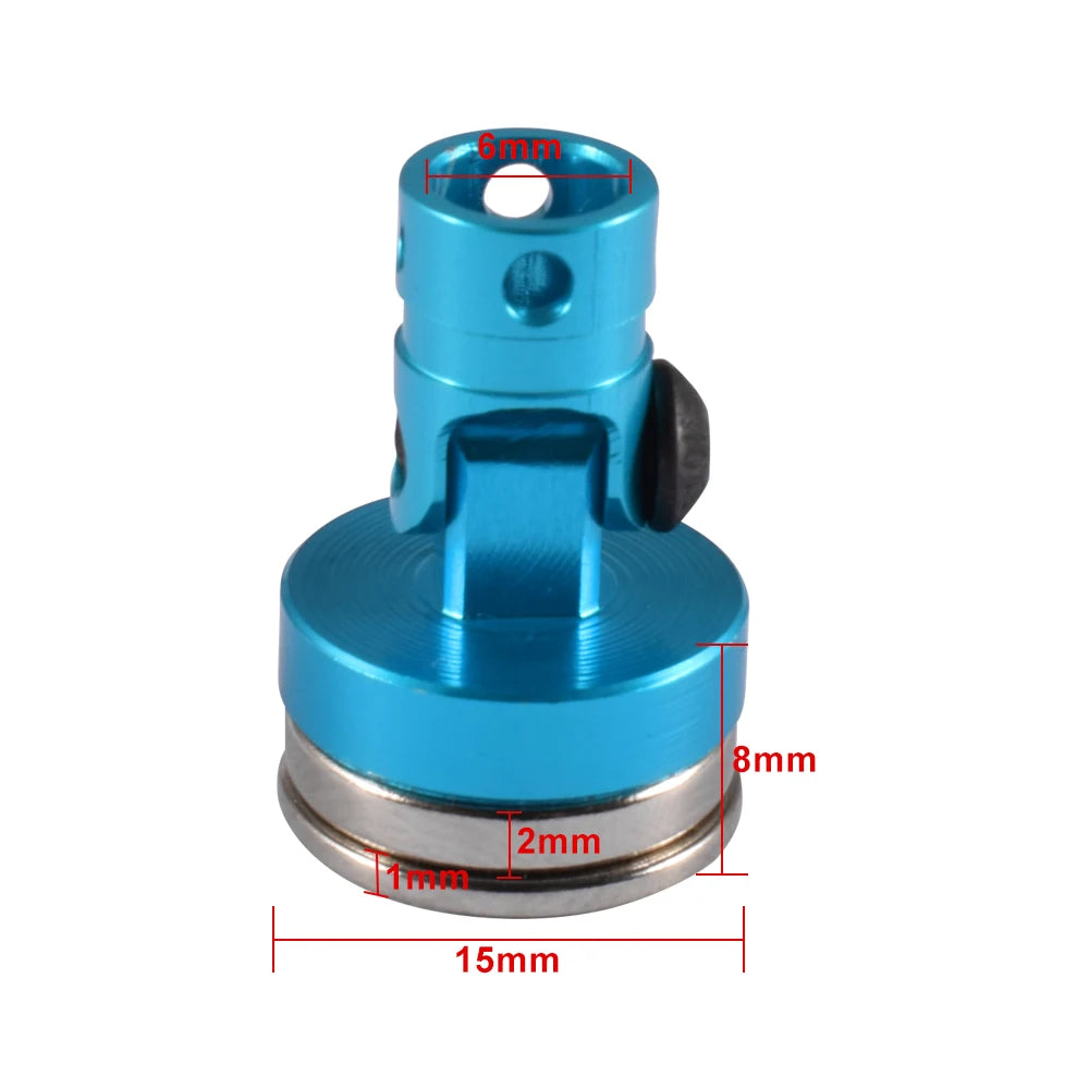 9IMOD 4pcs RC Magnetic Body Post Metal RC Car Shell Mount Column with Clips for 1/10 lifestyle view