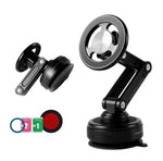 Magnetic Car Phone Holder Vacuum Suction 360° Foldable lifestyle view