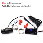 Motorcycle Water Temperature Gauge | Mini Temp Meter for Koso Sensor Compatible additional angle