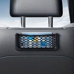 3pcs Car Organizer Storage Bag Auto Paste Net Pocket Phone Holder Car Accessories 20* lifestyle view