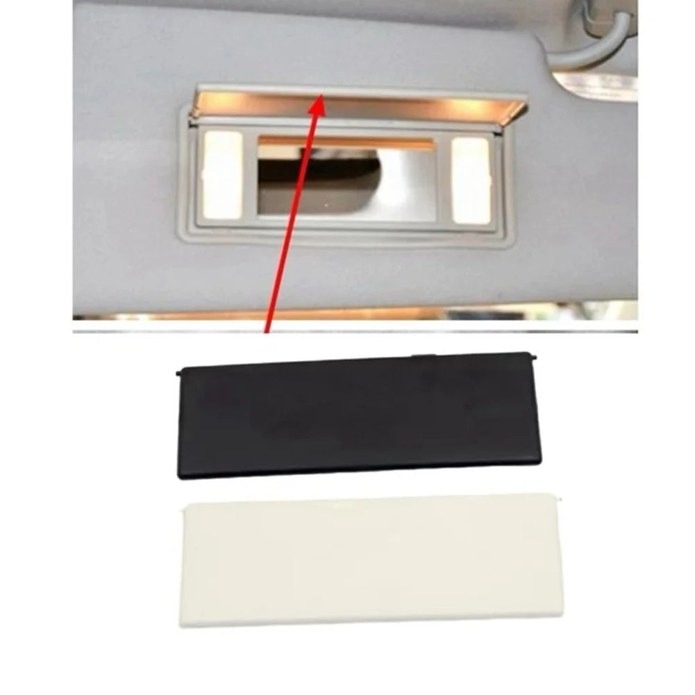 1PC Sun  Visor Makeup Mirror Cover  For Ford Focus 2012-2018 Sun  Visor Light Cover Car Interior Makeup Mirror Cover Replacement