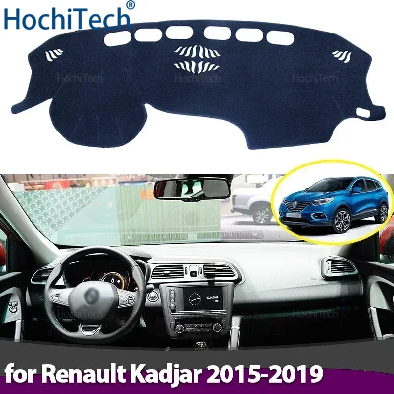 Auto Dashboard Cover for Renault Kadjar 2015-2019 | Anti-UV Dashmat Carpet