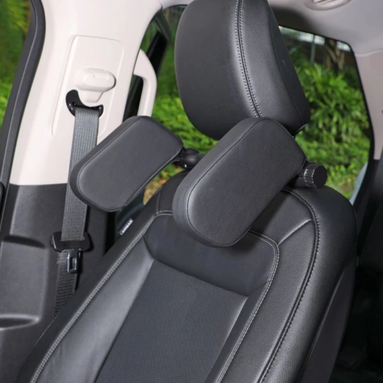 Car Neck Headrest Pillow Cushion Seat Memory Foam Pad Sleep Side Head Telescopic Support detail view