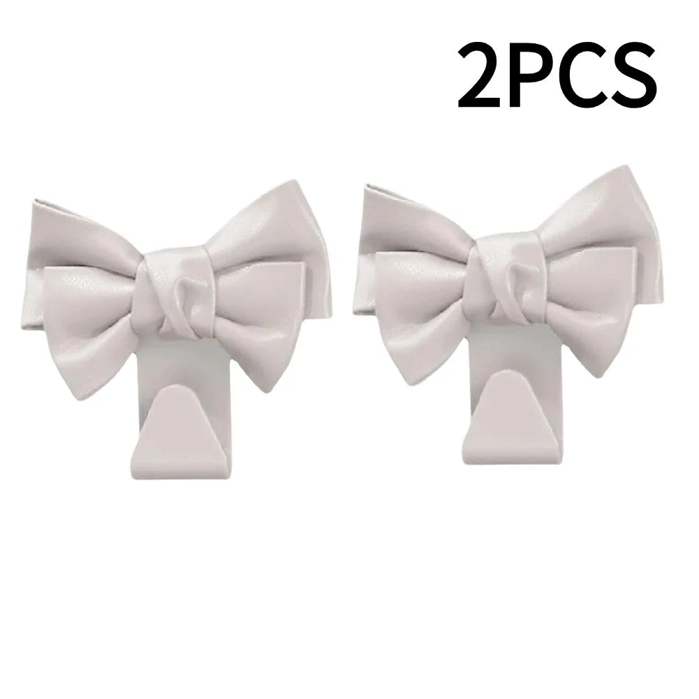 Car Seat Back Hook Bow Storage Hanger 2pcs detail view