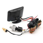 3 IN 1 LCD Gauge Multifunctional Oil Temperature Water Temperature Voltmeter with S additional angle