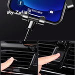 Adjustable Car Phone Mount Holder For Leapmotor T03 2023 2024 2025 Gravity Navigati additional angle