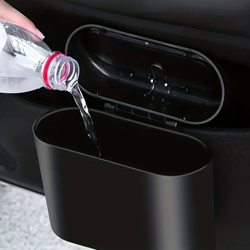 1 Piece Car Mini Trash Can Car Storage Box - Sorting Box Car Essential Accessories Chris detail view