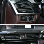 Add a Touch of Style to Your For BMW with 2x Dash AC Air Vent Outlet Paddle Clip Trim for X5 F15 F85 X6 F16 F86