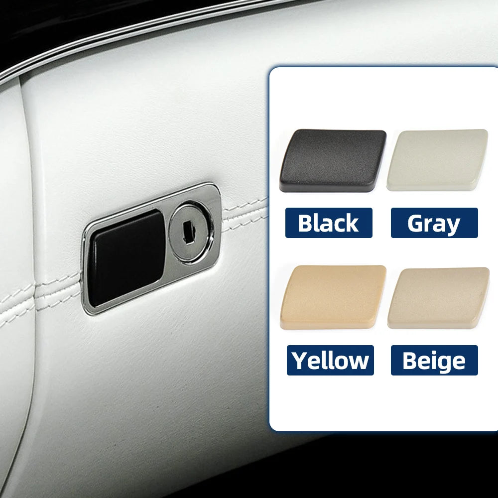 Switch Button Cover For Mercedes W221 LHD Car Glove Box Switch Cover Toolbox Lid Lock lifestyle view