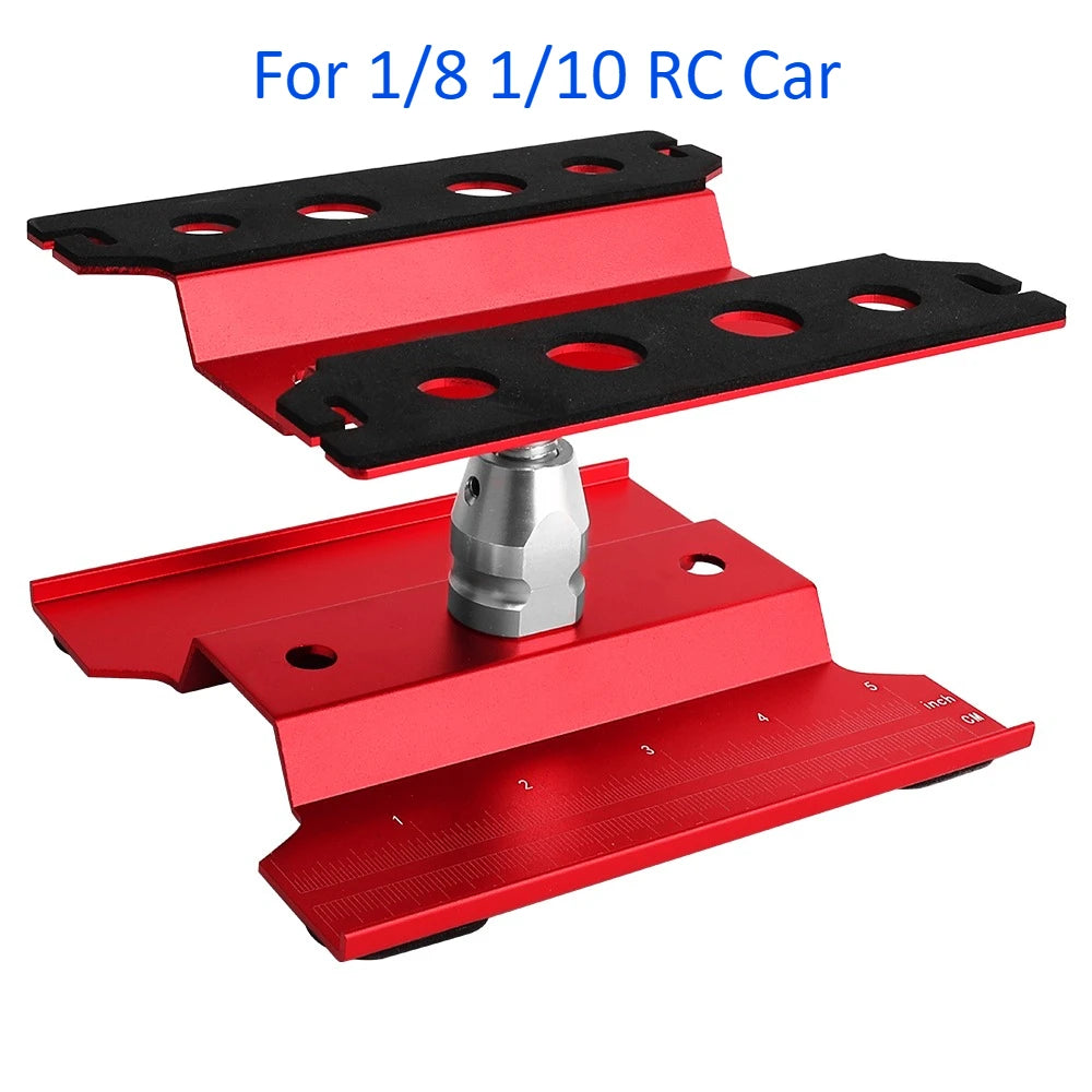 RC Car Repair Work Stand 360 Degree Rotate for 1/8 1/10 1/18 1/24 Scale close-up view