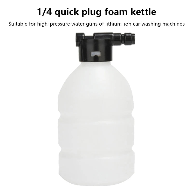 300ml Foam Lance Generator for Car Washing | Adjustable 1/4 Inch Foam Pot for Pressure Washer