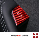 For Tesla Model 3 Highland Model Y Carbon Fiber Door Switch Trim | Interior Stickers