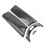 4Pcs Carbon Fiber Car Center Armrest Box Panel Switch Button Cover Interior Accessori alternate view