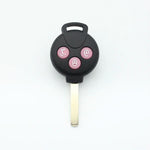 Xinyuexin 3 Buttons Silicone Pad Remote Key Shell Case for Mercedes-Benz Smart Fortwo lifestyle view