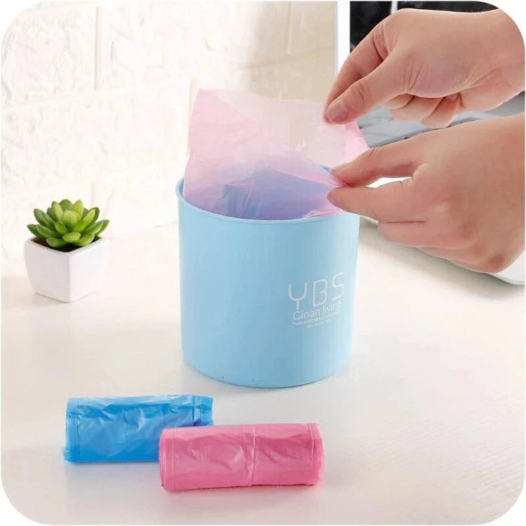 Car Trash Can Storage Box ABS Rectangle close-up view