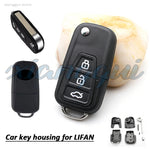 3 Buttons Car Key Housing Key Case Shell for Lifan X60 X50