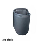 PU Leather Car Door Cup Holder | Rear Seat Drink Rack with Storage Bin alternate view