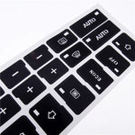 1 Pcs 16-Key AC Climate Control Button Repair Sticker Decal for Audi A4 B6 B7 2000-200 close-up view