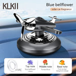 Solar Powered Rotating Air Freshener | Car Fragrance Diffuser with Propeller lifestyle view