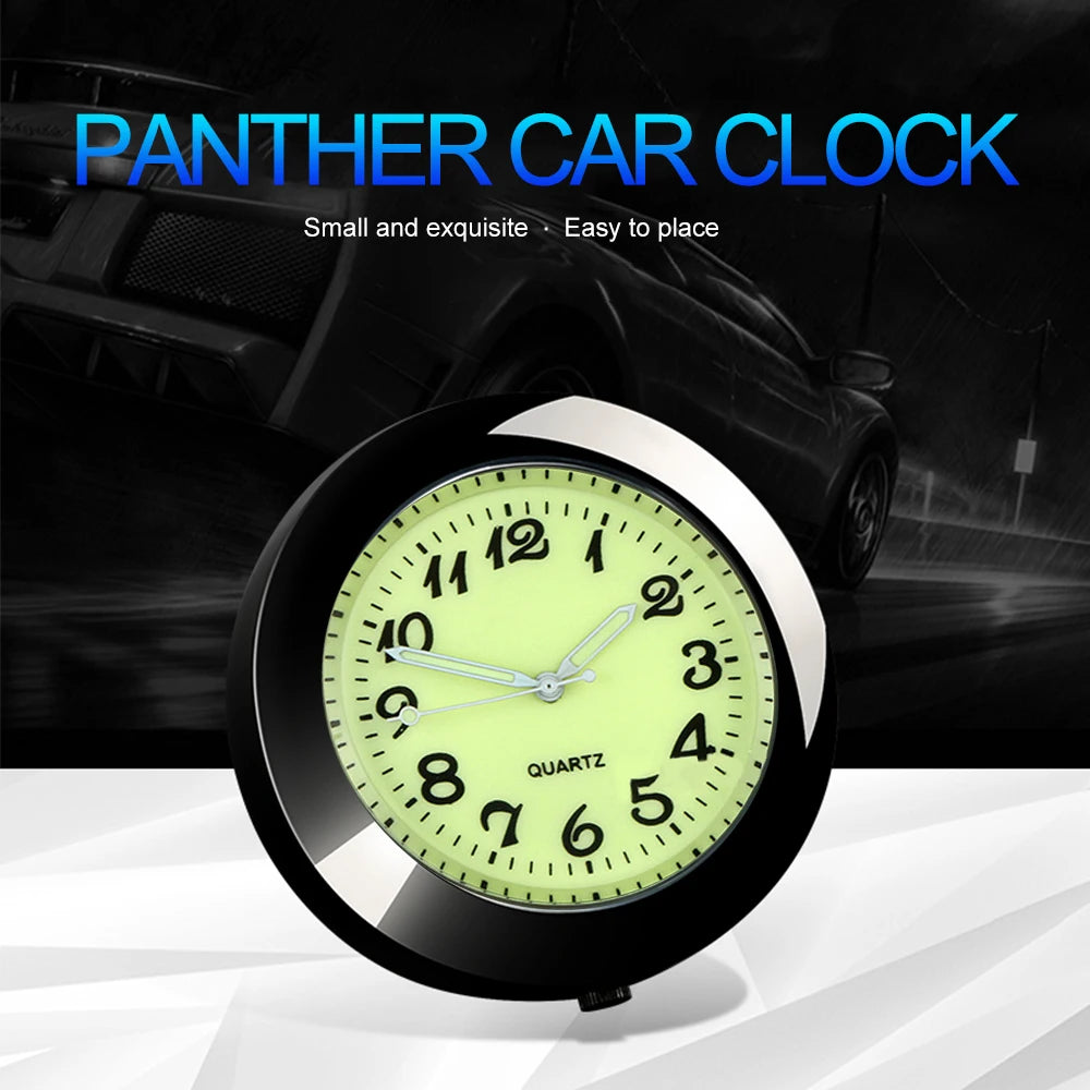 2023 New Mechanics Quartz Clocks Digital Watch Car Mini Clock Automobiles Internal Stick-On Car Ornament Auto Accessories