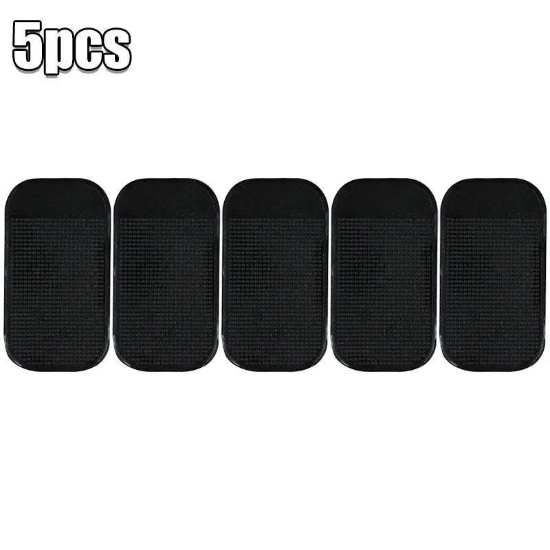 1/5pcs Universal Car Dashboard Non Slip Grip Sticky Pad Phone Holder Mat Anti-skid Silicone Mat Car Mat Car Interior Accessories