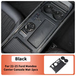 1SET Center Console Silicone Storage Box Mat Cup Holder Insert For Ford Mondeo 22-25 alternate view