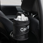 New Arrival Collapsible Car Trash Can Pack Leak Proof Waste Bin with Garbage Bag Litt lifestyle view