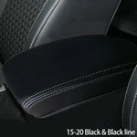 Car Armrest Box Center Console Lid Armrest Cover Microfiber Leather Cover For Skoda Octavia 2007-2014 2015-2020