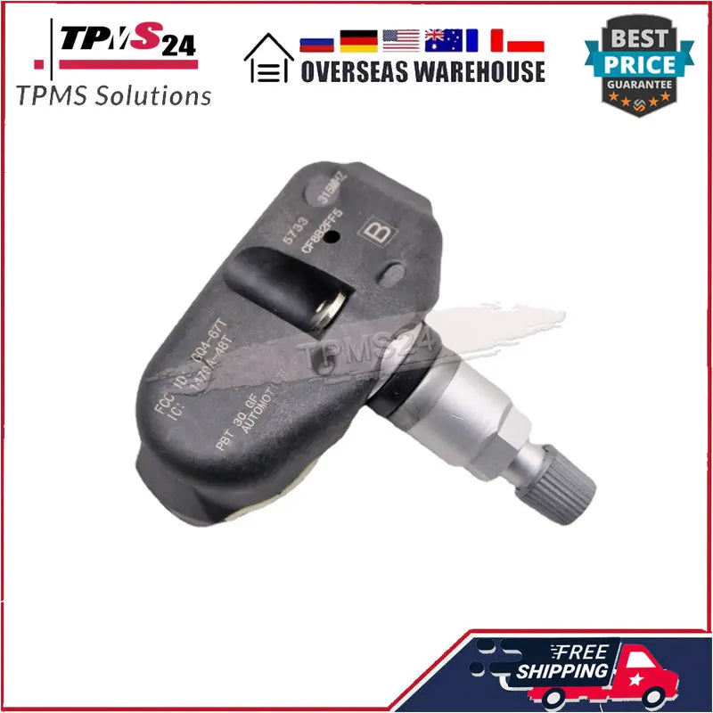 315MHz TPMS Sensor for Honda Odyssey Ridgeline Pilot Acura RL TL MDX 3.2L 3.5L 2005-20 close-up view