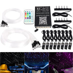 LED Star Roof Starlight Headliner – 16W RGB Fiber Optic Lamp with APP, Voice & Remote lifestyle view