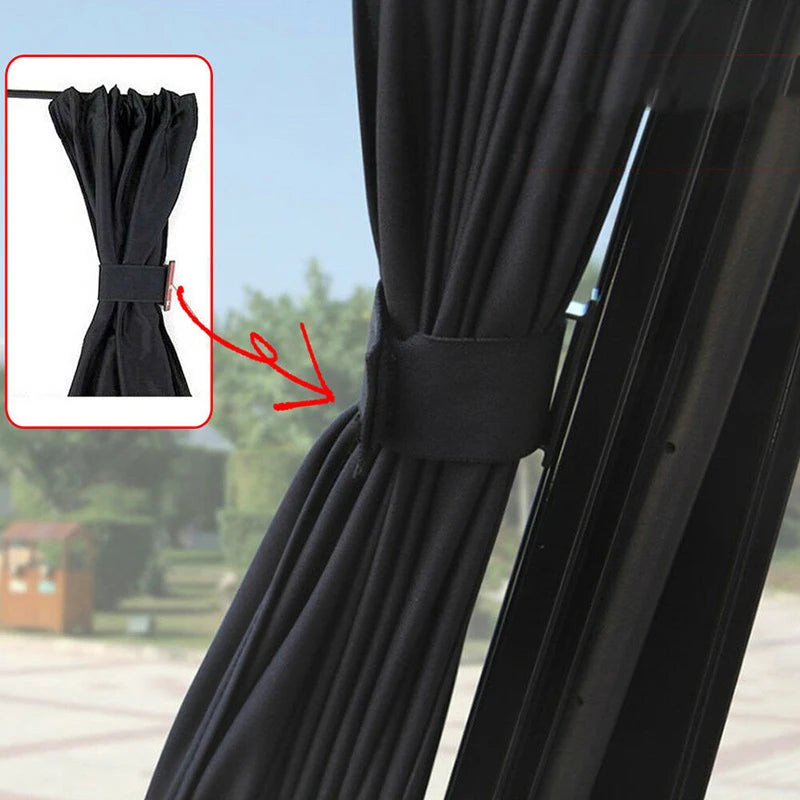 10pcs Car Sun Shade Curtains Set | UV Protection Side Window Mesh Visor