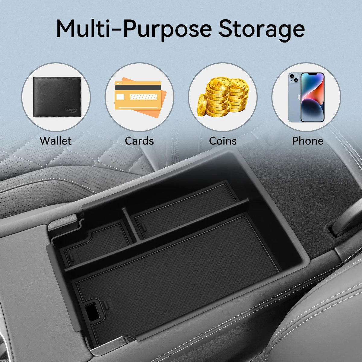For BYD Sealion 7 EV 2024 2025 Center Console Armrest Box Storage Case Car Interior Orga detail view
