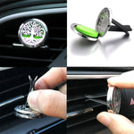 Car Diffusers, 1 PC car air vent diffuser clip (does not include fragrance chemicals) with 10 PCS pads，car AC vent interior