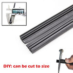 2Pc 6mm 24'' 26'' Bracketless Car Wiper Blade Refills | Universal Frameless Windscreen R detail view