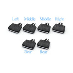Front Rear Air Conditioner AC Vent Grille Tab Slider Clip Outlet Repair Kit For Skoda Kodiaq Karoq 56G819701,56G819702,56G820951