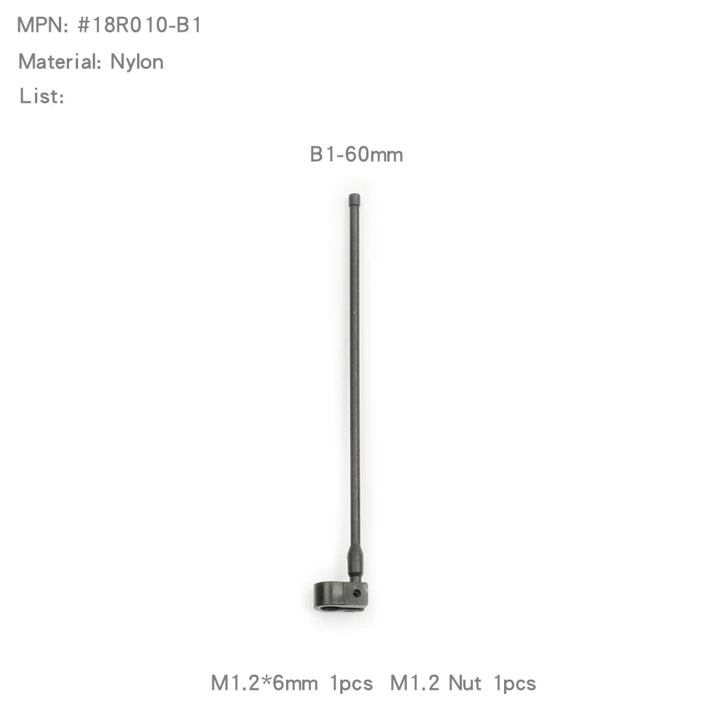 RCDream Simulated Antenna Aerial Decoration Signal Pole for 1/12 1/18 1/10 1/8 RC Car Cr detail view