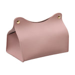 Car Tissue Box Holder  Leather Car Center Console Armrest Napkin Box Sun Visor Backseat Tissue Case