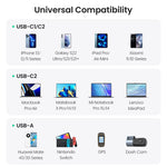 【New-in】UGREEN 130W Car Charger Fast Charging PD Quick Charger USB Type C Phone Cha additional angle