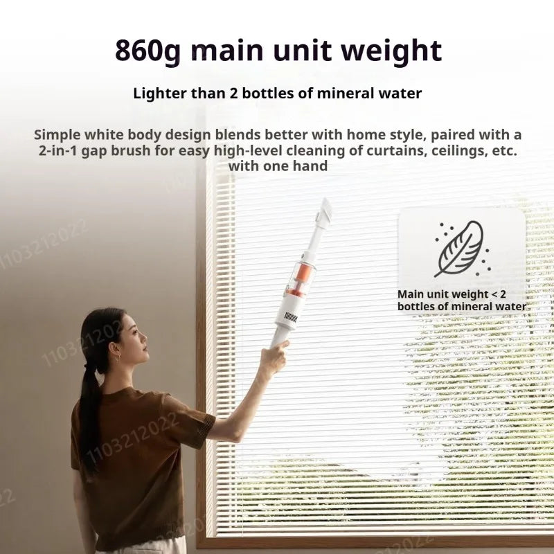 Xiaomi Mijia 22000PA Lightweight Cordless Handheld Vacuum Cleaner | Cyclone Suction additional angle