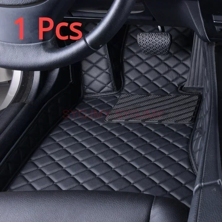 Custom 3D Car Floor Mats for Ford Explorer 5 Seat 2016-2020 Focus 2018-2023 2012-2017 close-up view