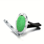 Car Diffusers, 1 PC car air vent diffuser clip (does not include fragrance chemicals) with 10 PCS pads，car AC vent interior