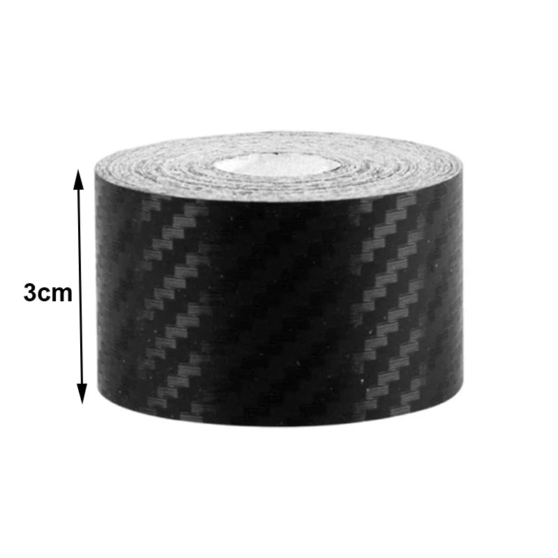 3D Nano Carbon Fiber Car Tape Black Car Door Edge Guards Side Mirror Anti-Scratch Col lifestyle view