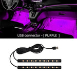 LED Car Ambient Light USB 5V Interior Foot Lamp detail view