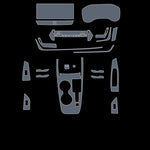 Nissan X-Trail 2021–2025 Dashboard & Navigation Screen Protection Film – Transparent Ant detail view