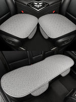 Car Seat Cushion, All Season Universal Linen Car Seat Cushion Cover, Anti Slip, Wea additional angle