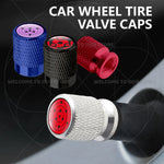 Itachi Rinnegan Sharingan Tire Valve Caps | 4pc Aluminum Anime Car Accessories