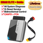 WholeSale [Lifetim Free Update] KINGBOLEN EDIAG ELITE Auto Diagnostic Tools Full System Bidirectionnal 15 Service OBD2 Scanner