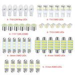 TCYATO 42 Pcs T10 6000K SMD LED Bulbs for Car Interior Dome License Plate Reading Lig alternate view