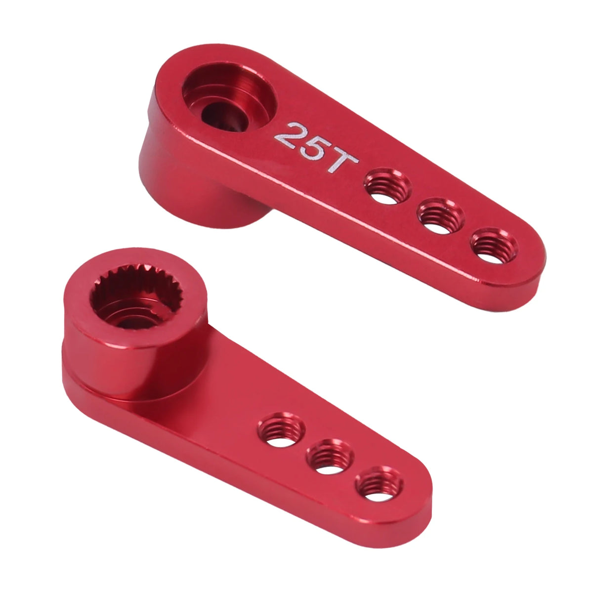 Metal 25T Extended Servo Arm Steering Horn 3 Hole For 1/10 RC Crawler detail view