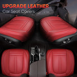 1PCS Nappa Leather Car Seat Cover Full Wrap Driver Car Seat Protector Mat Anti-Slip B alternate view